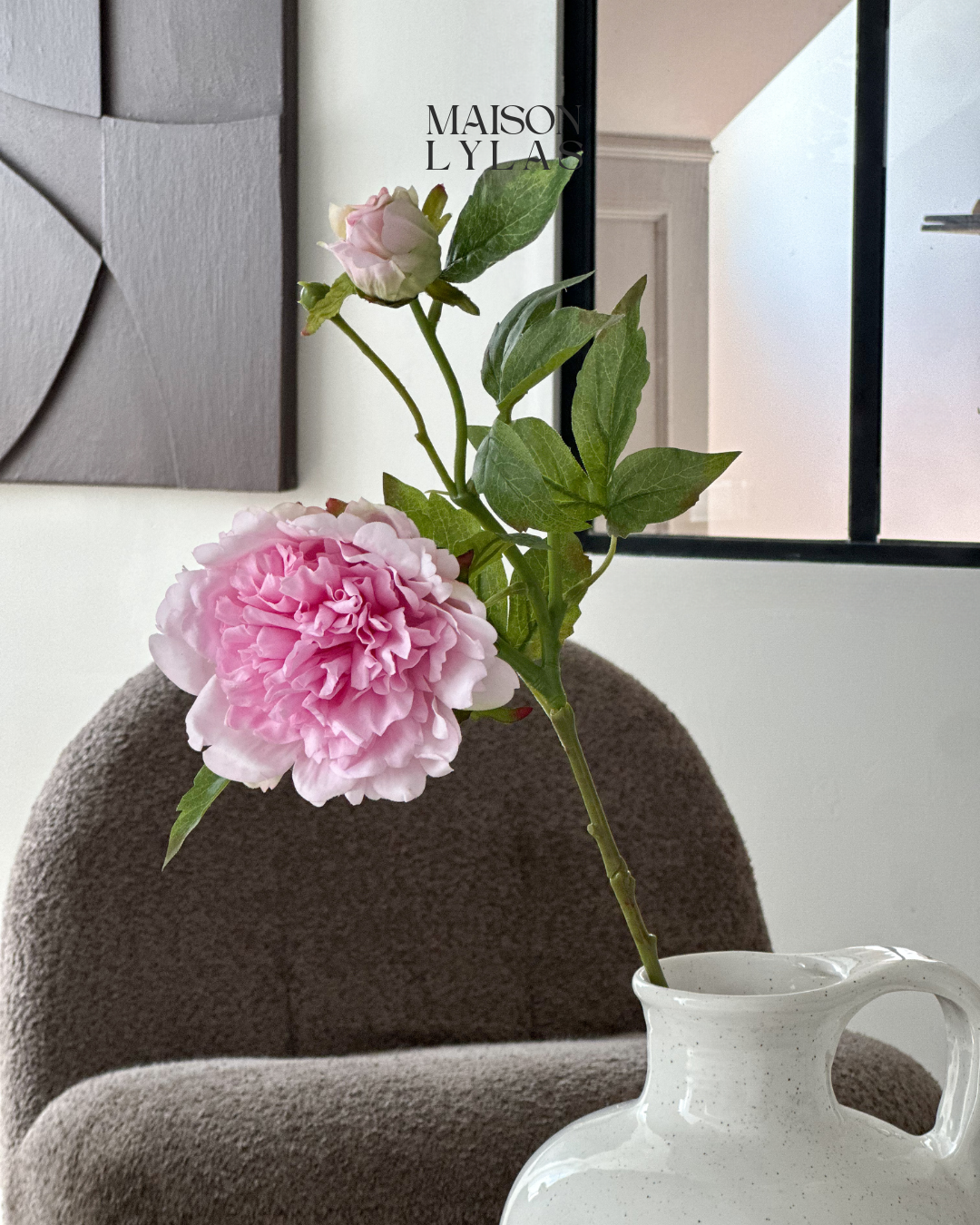 Pivoine rose